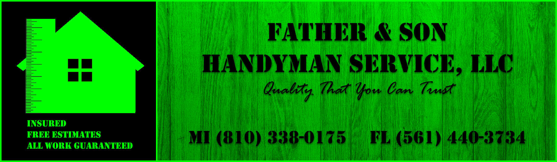 Father & Son Handyman Service